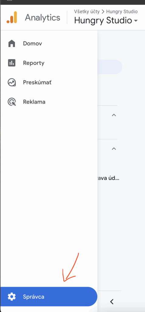 Ako na prístupy do Google Analytics?