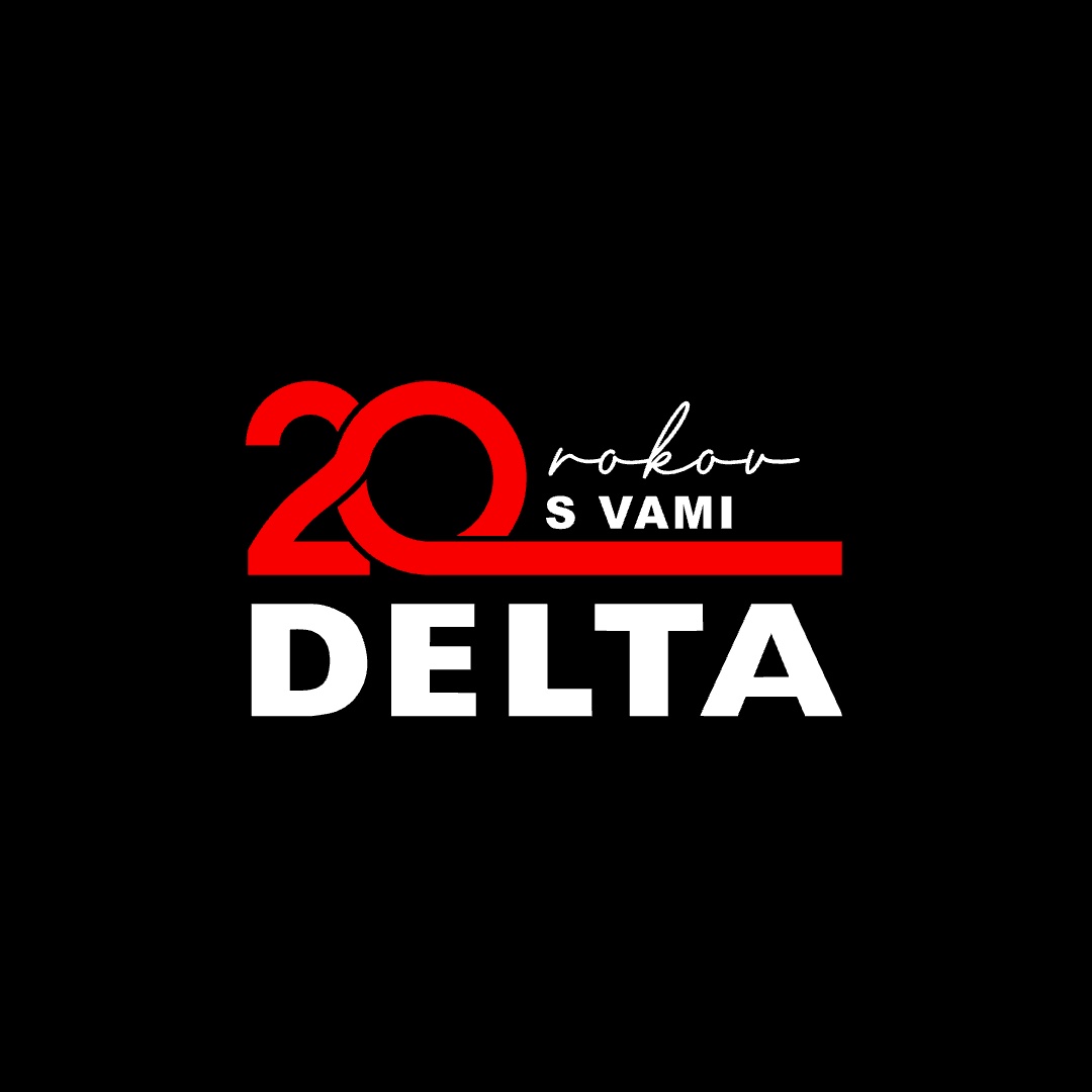Animácia výročného loga DELTA 20 rokov s vami