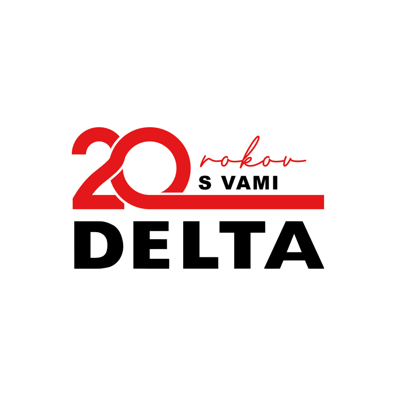 Kruhový badge 20 rokov s vami