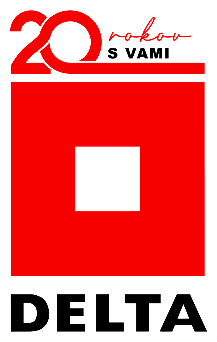 Primárne výročné logo DELTA