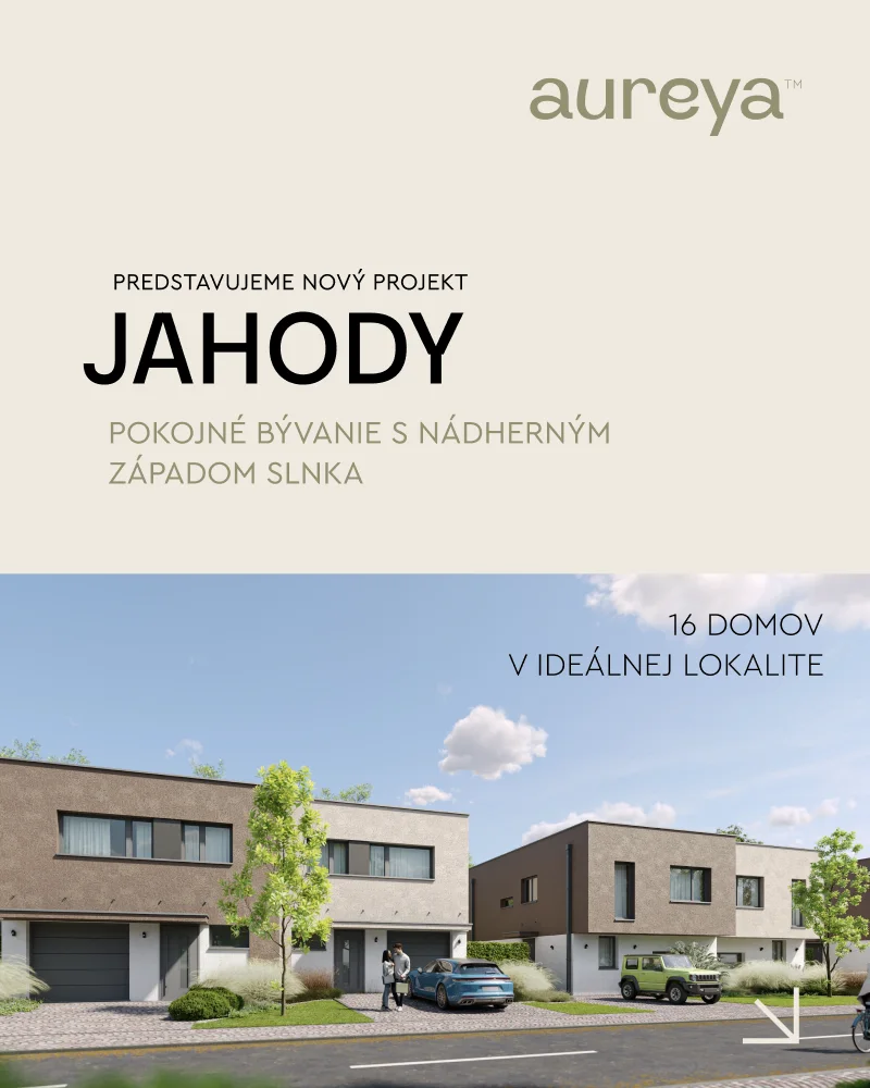 Aureya – nový projekt Jahody