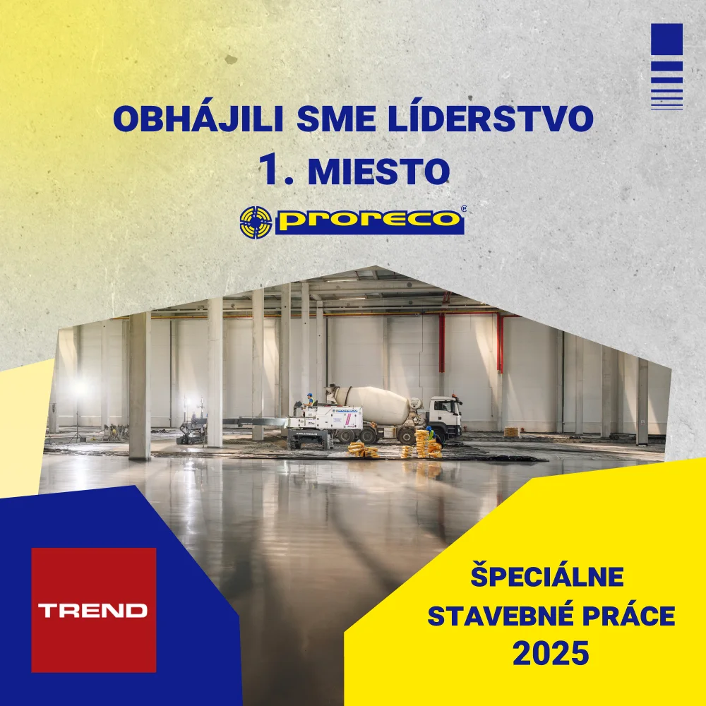 Proreco – rebríček TREND