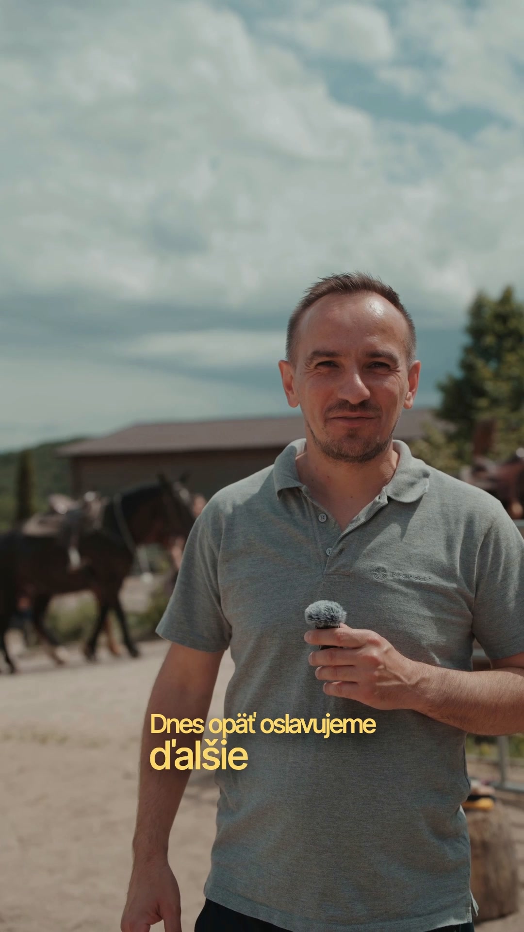 Natáčanie pre Proreco priamo na realizácii